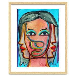 Cabeza De Mujer 40 by Diego Manuel Rodriguez