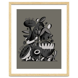 blossom by rubber pencil