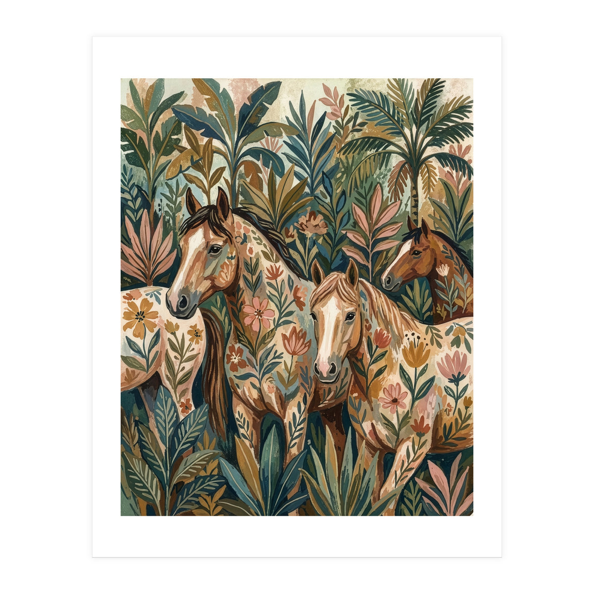 Tropical Equine Dreams (Print Only)