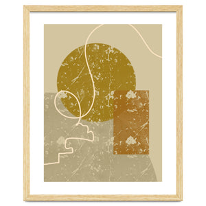 Geometric Composition with an Organic Touch by Yuli Saputra
