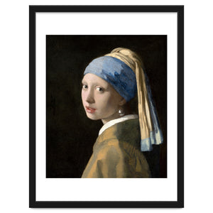 Johannes Vermeer - Girl with a Pearl Earring by William Morrin