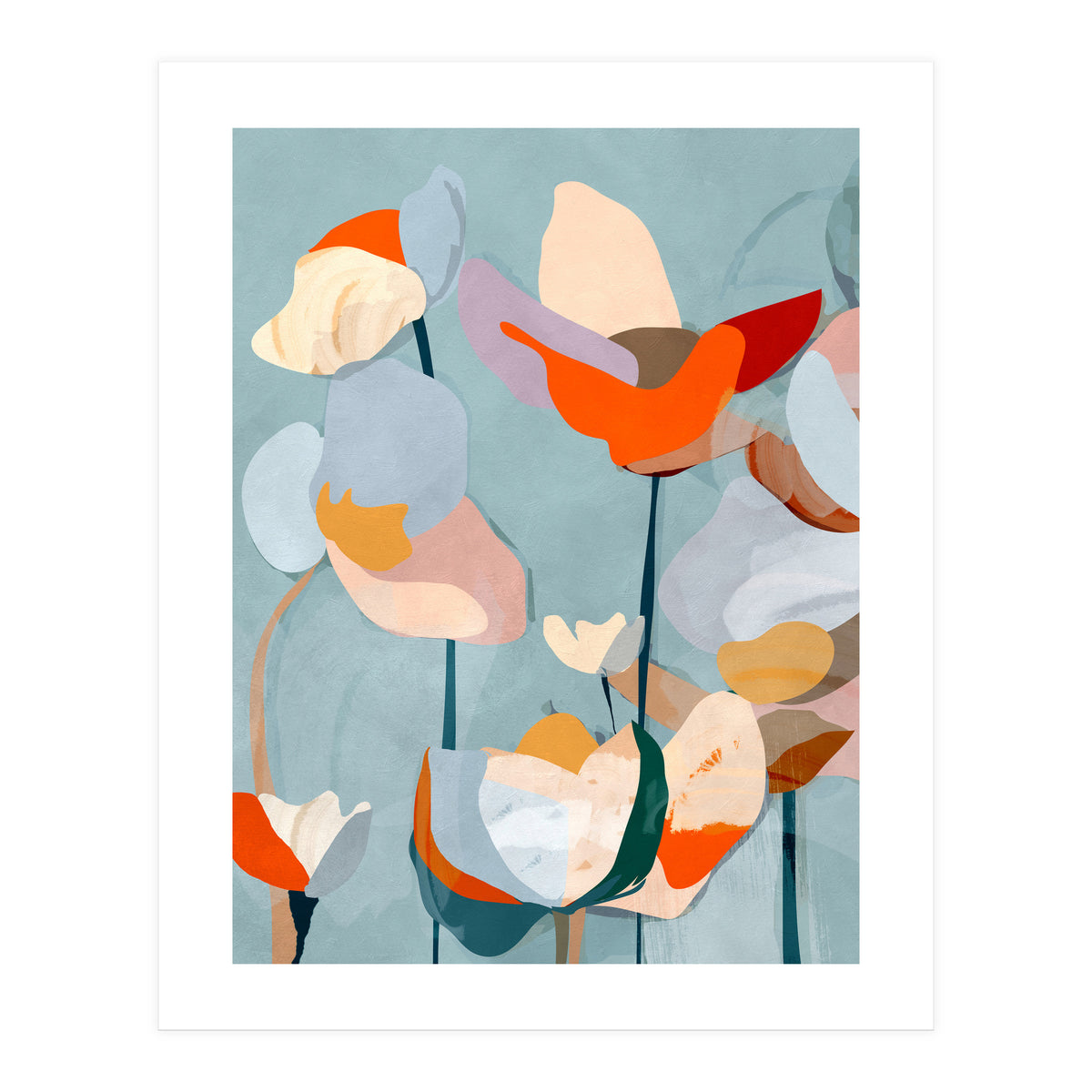 Layered Bloom (Print Only)