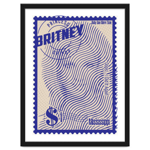 Britney Spears Stamps Art by Doa Project
