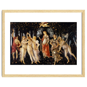 Sandro Botticelli – La Primavera (1482) | Classical Renaissance Masterpiece – Mythological Spring Scene by William Morrin