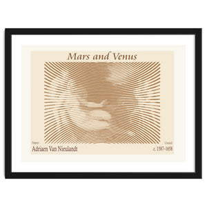 Mars And Venus – Adriaen Van Nieulandt (dutch 1587–1658) by Doa Project
