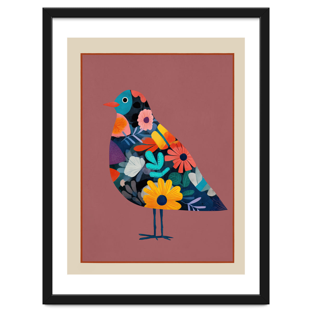 Floral Bird II