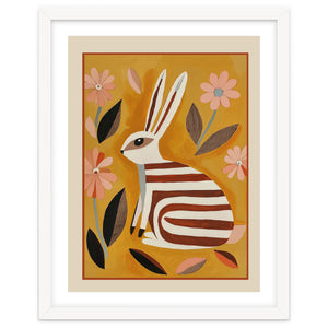 Striped Hare by Branka Kodžoman