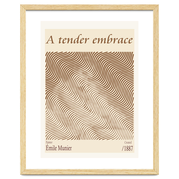 A Tender Embrace – Émile Munier (1887)