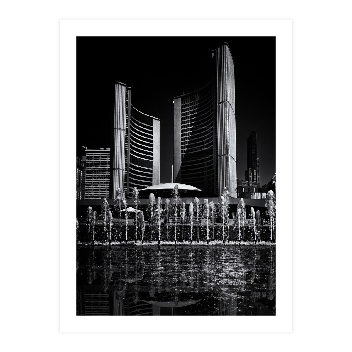 Toronto City Hall No 25 Reflection (Print Only)