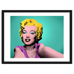 Marilyn Monroe - Andy Warhol - Selfie by Dito Von Tease