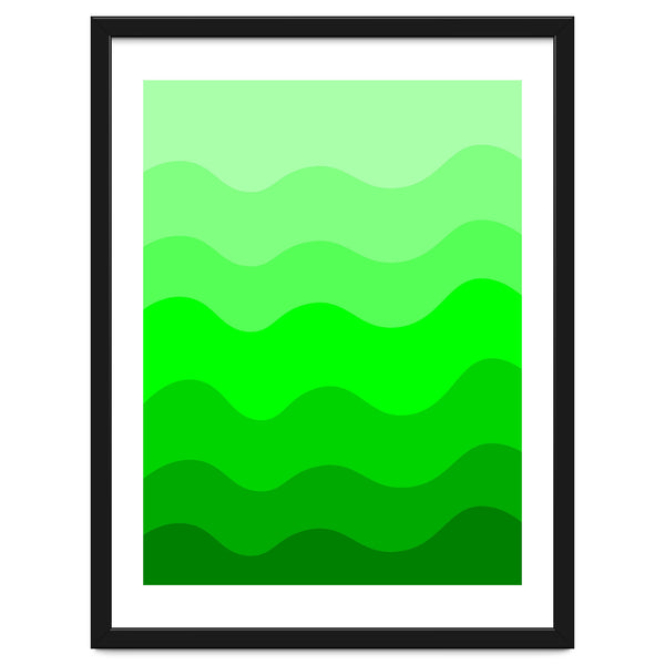 Green gradient design