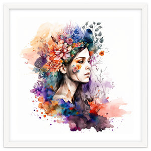 Violet Garden Reverie by Chromatic Fusion Studio
