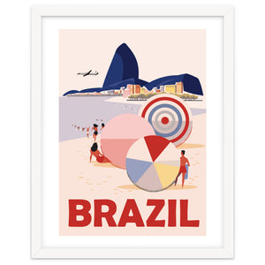 Brazil, Beach, Sao Paulo, City by Hermes