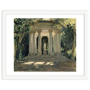 THE VILLA ADRIANA OF TIVOLI (ROME) - 1926 - OIL ON CANVAS - 0.60 X 0.70 M. by Album