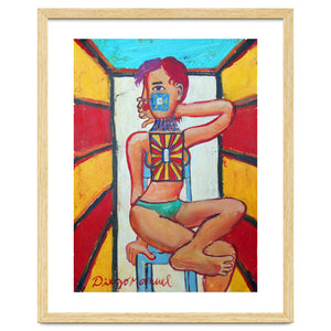 Mujer En La Silla 4 by Diego Manuel Rodriguez