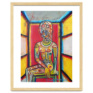 Mujer En La Silla 17 by Diego Manuel Rodriguez