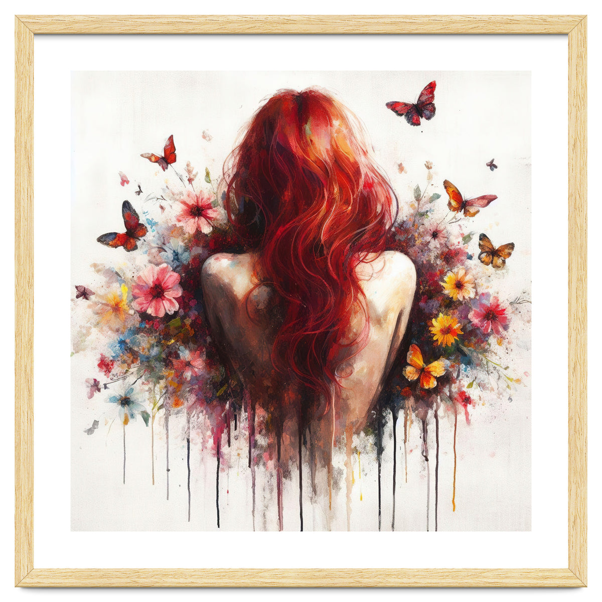 Crimson Butterfly Back Bloom