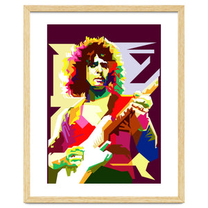 Ritchie Blackmore Deep Purple Guitarist by Artkreator