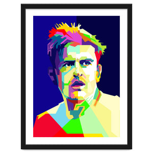 Harry McGuire English Football Pop Art WPAP by Artkreator