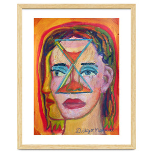 Cabeza De Mujer 15 by Diego Manuel Rodriguez