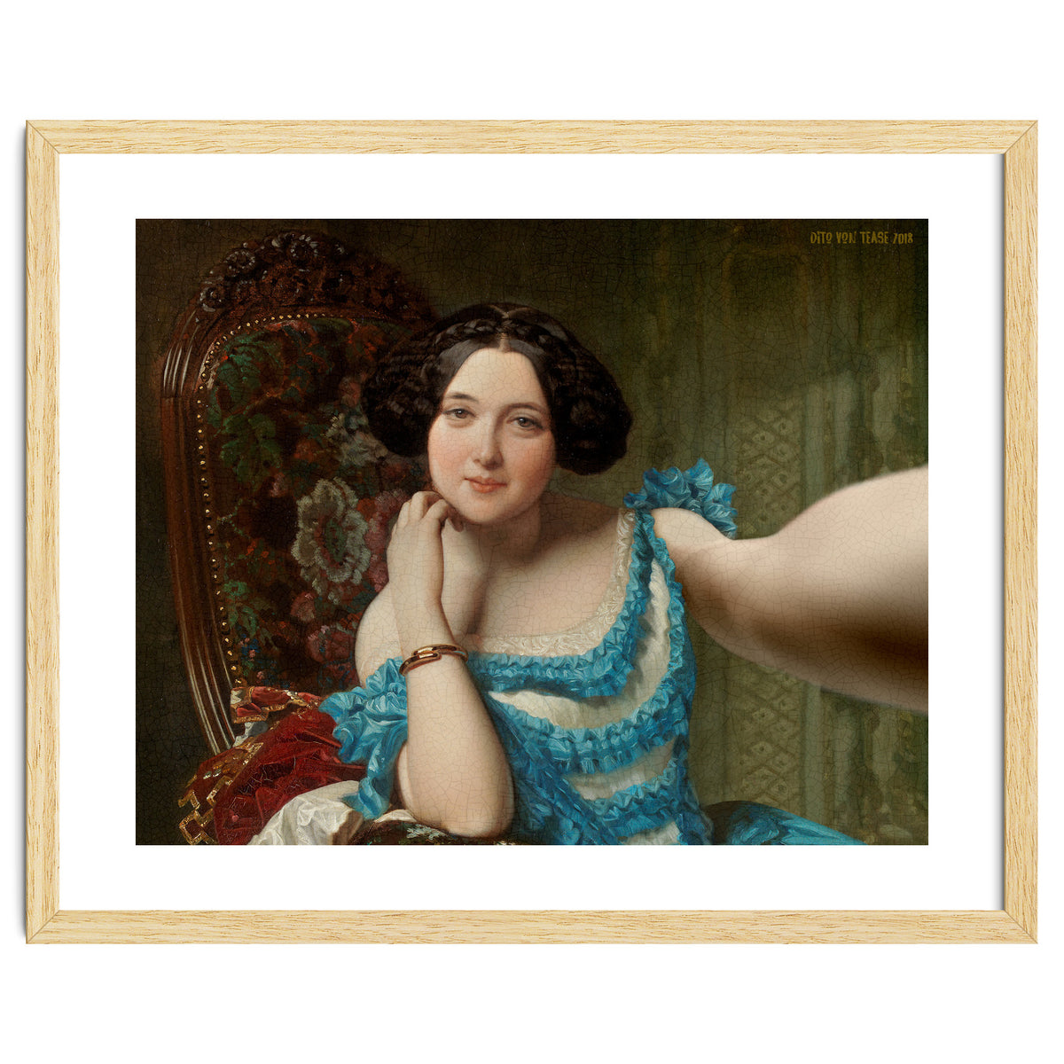 Amalia de Llano U Dotres - Federico de Madrazo - Selfie