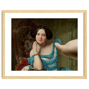 Amalia de Llano U Dotres - Federico de Madrazo - Selfie by Dito Von Tease