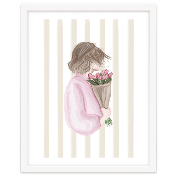 The Girl With The Tulips