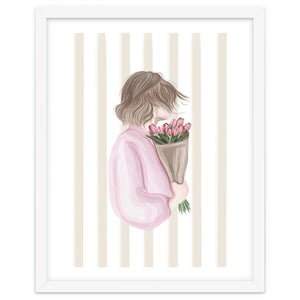 The Girl With The Tulips by Lisen Vennesland