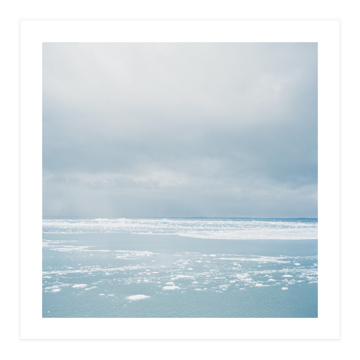 time passing by - Glacier (Print Only)