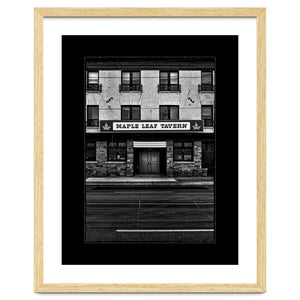 Maple Leaf Tavern No 1 with Border by The Learning Curve Photography