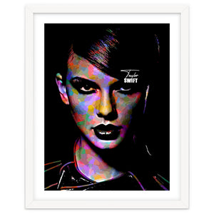 Taylor Swift Colorful Art 4 by taurungka