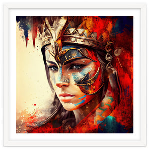Powerful Warrior Woman #3 by Chromatic Fusion Studio