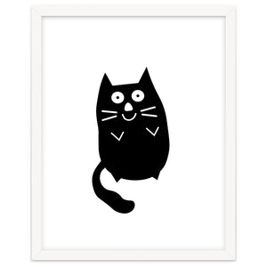 Black Cat by Baobab print store
