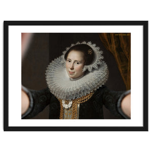 Johanna Martens - Paulus Moreelse - Selfie by Dito Von Tease