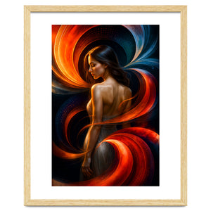 The Beauty of a Woman in an Exotic Pose by Agus Creative