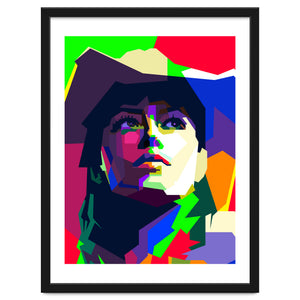 Jessica Biel Hollywood Movies WPAP Illustration Trending Now by Artkreator