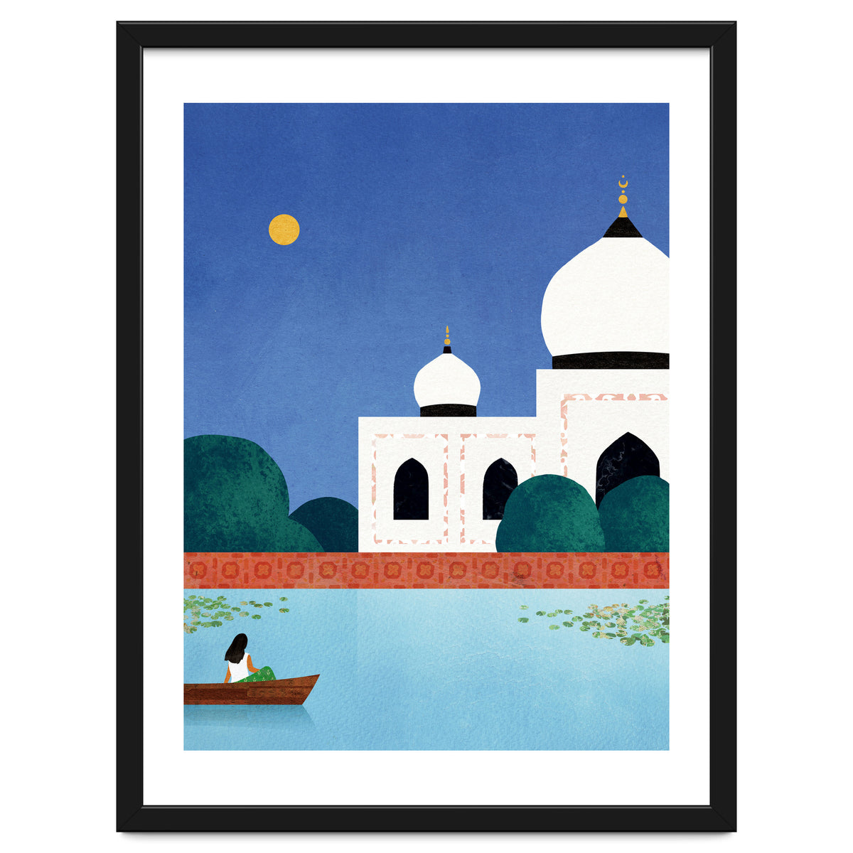 Taj Mahal Boat Ride