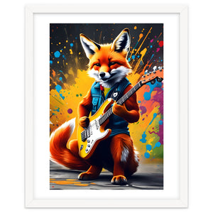 The Fox Plays The Guitar, Graffiti by MakArena