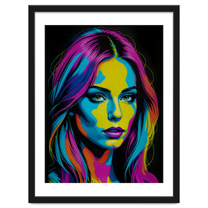 Girl Pop Art by MakArena