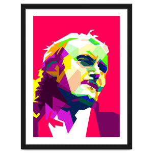 Phil Collins Pop Art WPAP by Artkreator