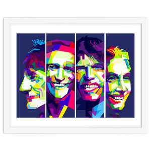 The Rolling Stones Rock And Roll Decade by Artkreator