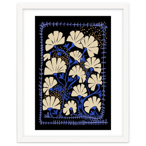 Klimts blooming black by Annick