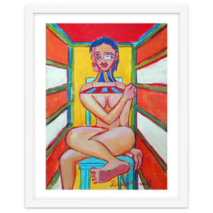 Mujer En La Silla 6 by Diego Manuel Rodriguez