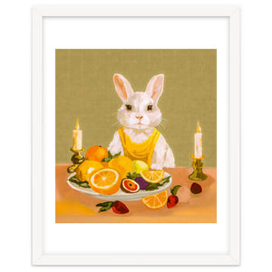 Bunny's Candlelight Fruit Dinner by heaventrain