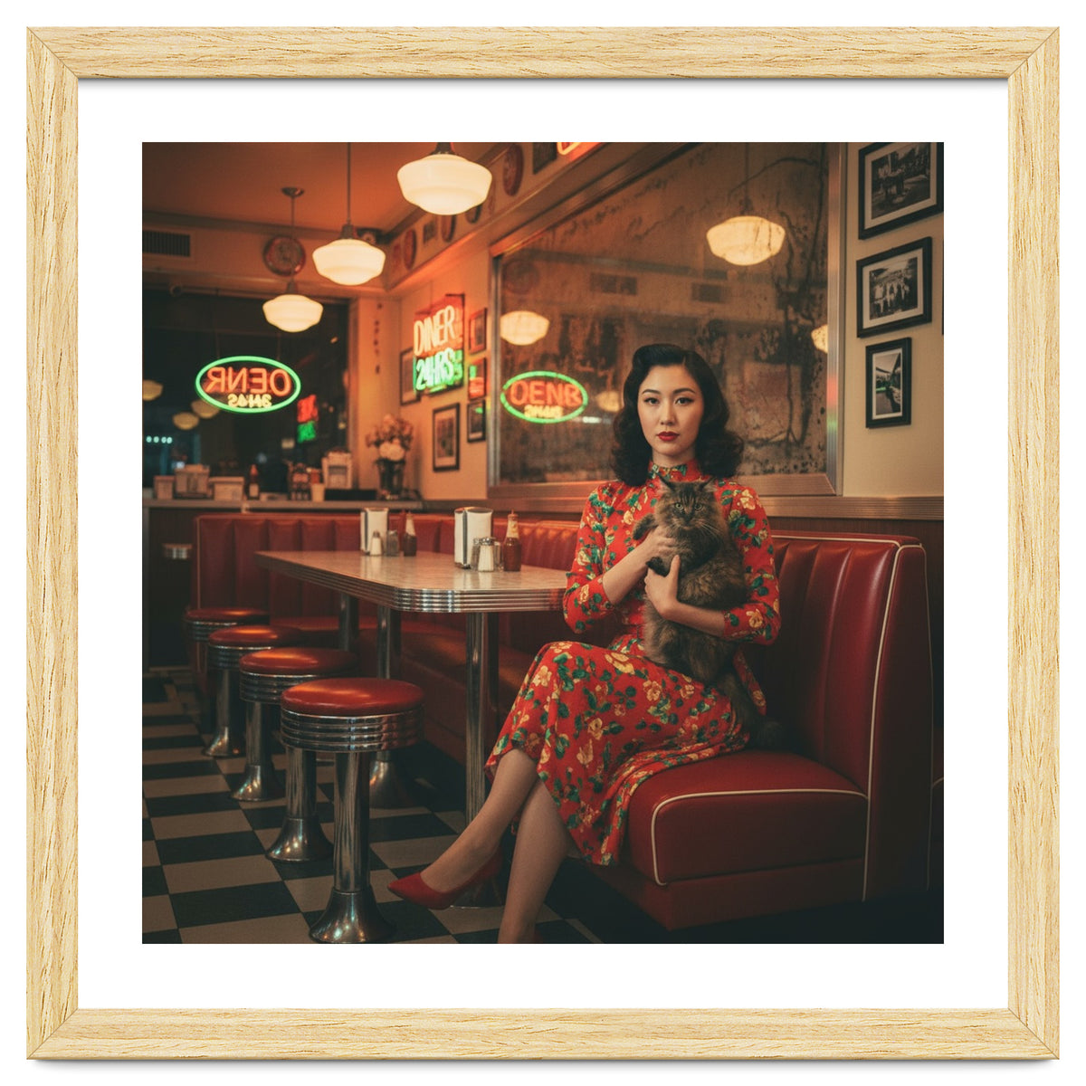 Vintage diner