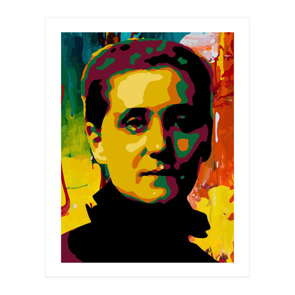 Jane Addams Colorful Abstract Art 2 (Print Only)