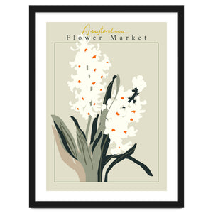 Flower Market Amsterdam Hyacinth by Annick