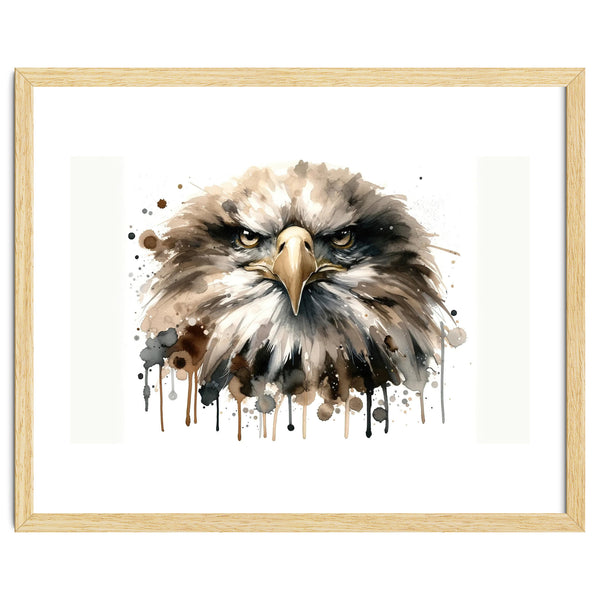 Fierce Bald Eagle Portrait