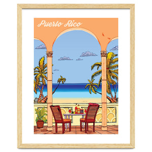 View on Puerto Rico Coast by Hermes