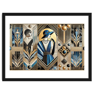 Jazz Age Sophistication In Art Deco by Chromatic Fusion Studio